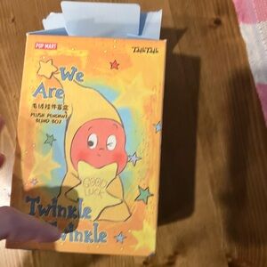 Pop Mart Twinkle Twinkle Plush Toy - Yellow and Red